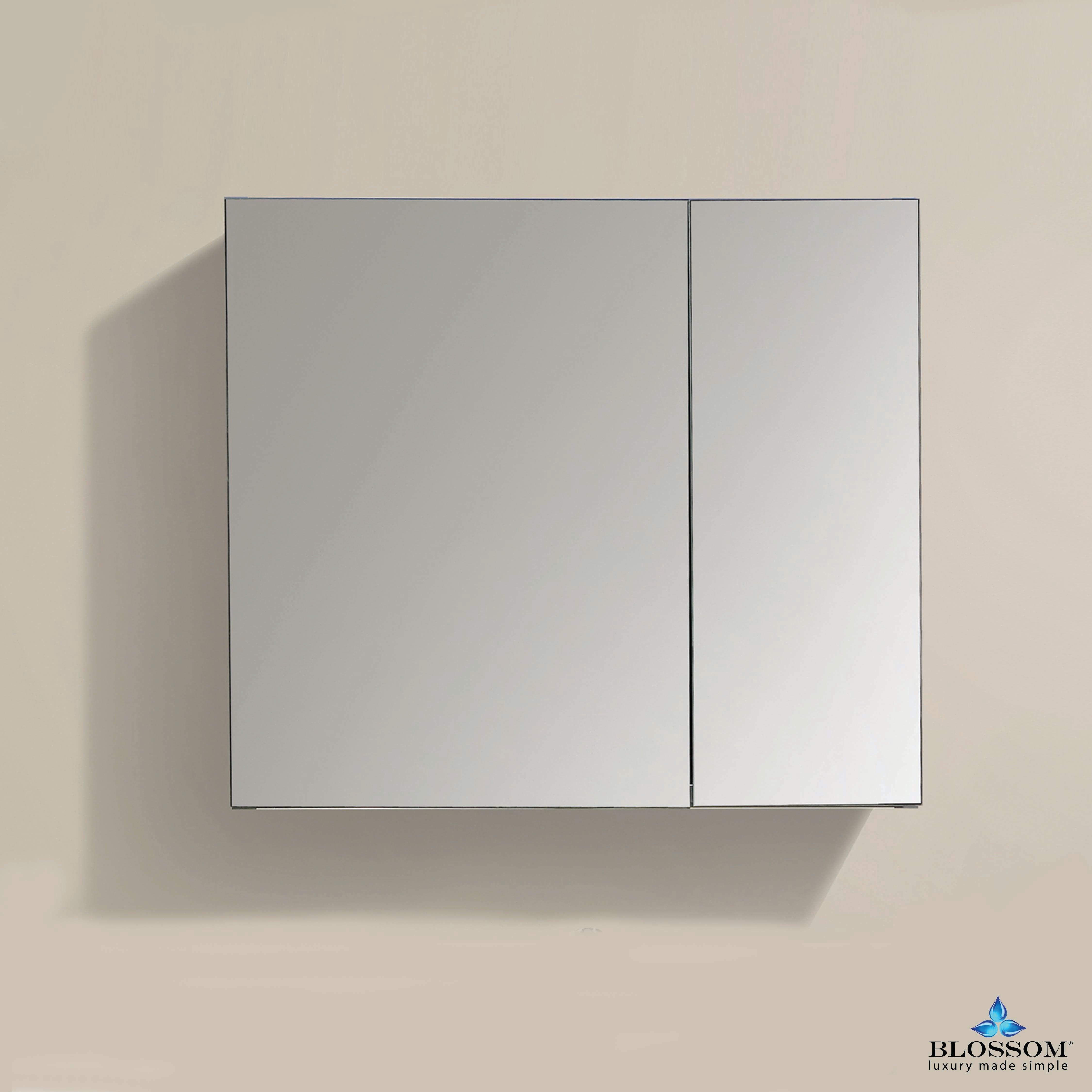 Blossom 30″ Aluminum Medicine Cabinet with Mirror – MC7 3026