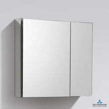 Load image into Gallery viewer, Blossom 30″ Aluminum Medicine Cabinet with Mirror – MC7 3026