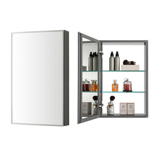 Load image into Gallery viewer, Aluminum Medicine Cabinet with Mirror – MC8 1526