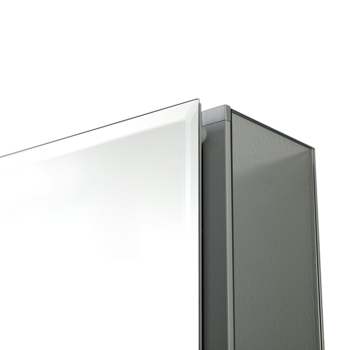 Aluminum Medicine Cabinet with Mirror – MC8 1526