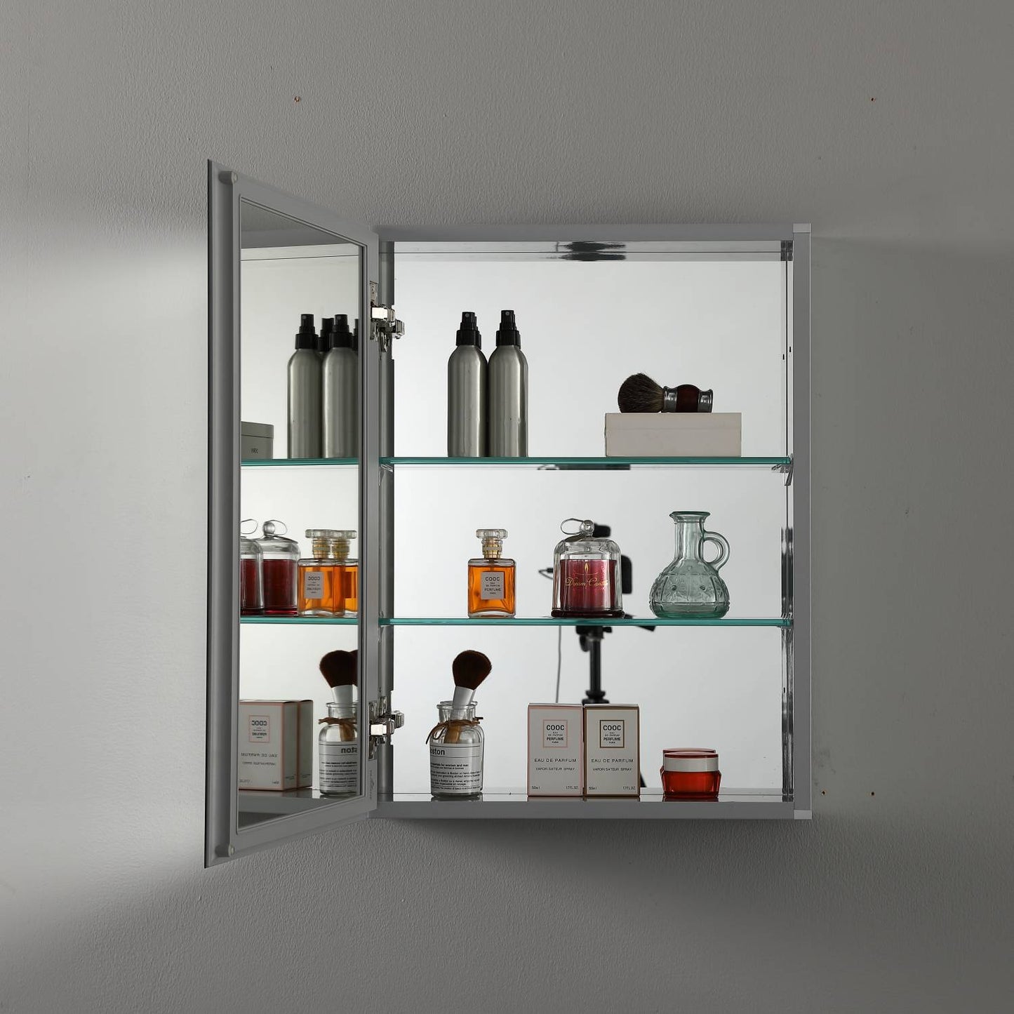 Blossom Aluminum Medicine Cabinet with Mirror – MC8 1620