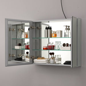 Blossom Aluminum Medicine Cabinet with Mirror – MC8 1620