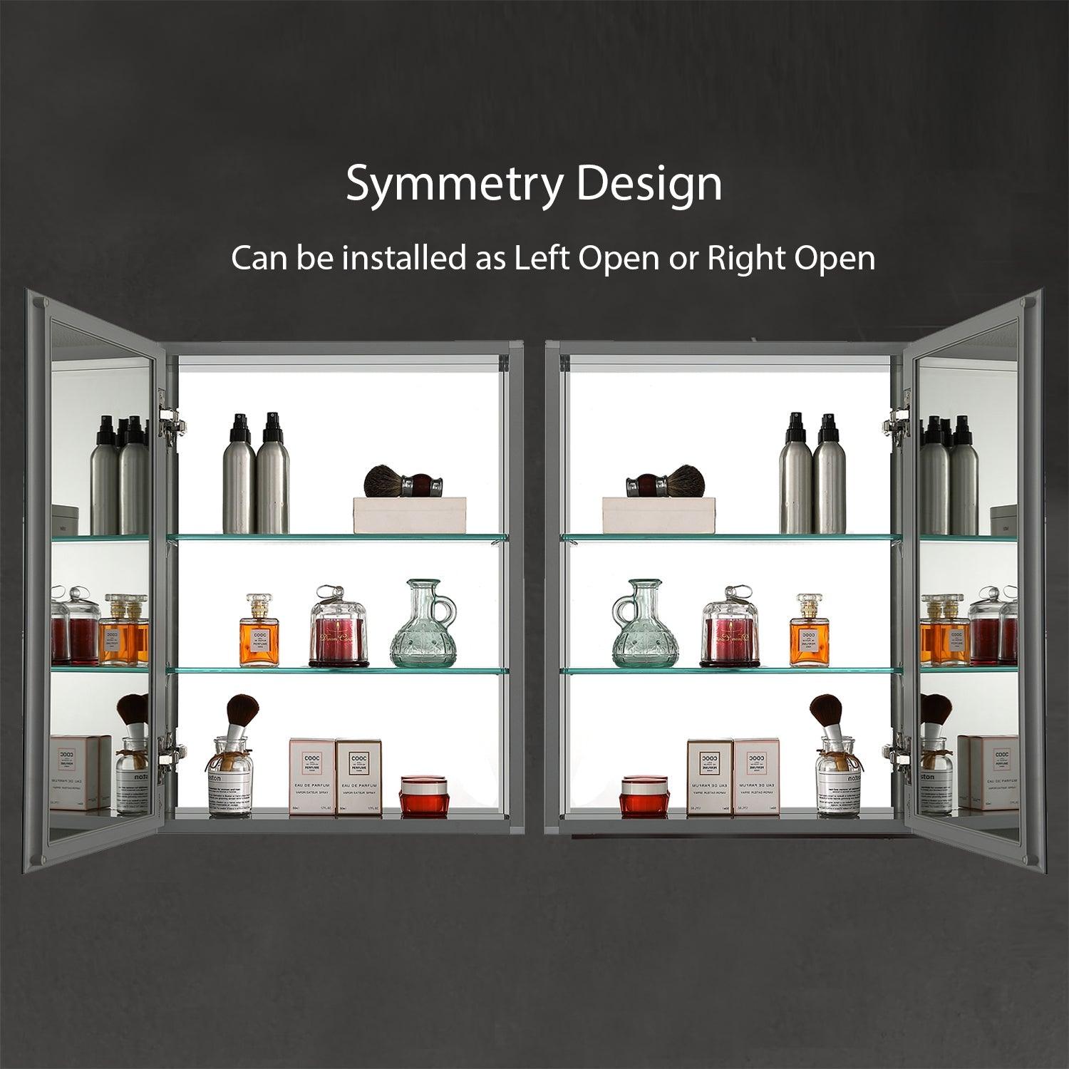 Blossom Aluminum Medicine Cabinet with Mirror – MC8 2026