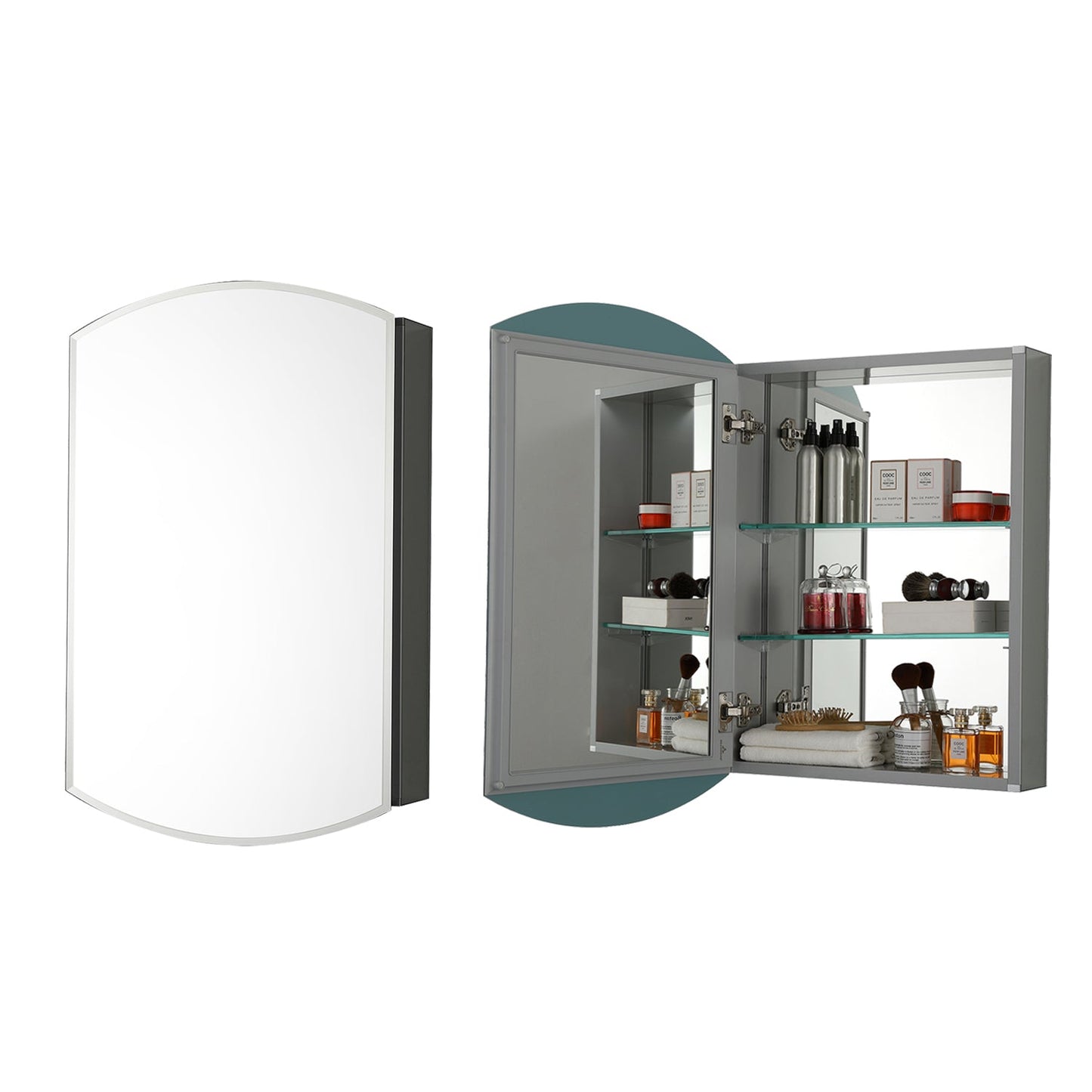 Blossom Aluminum Medicine Cabinet with Mirror – MC8 2031