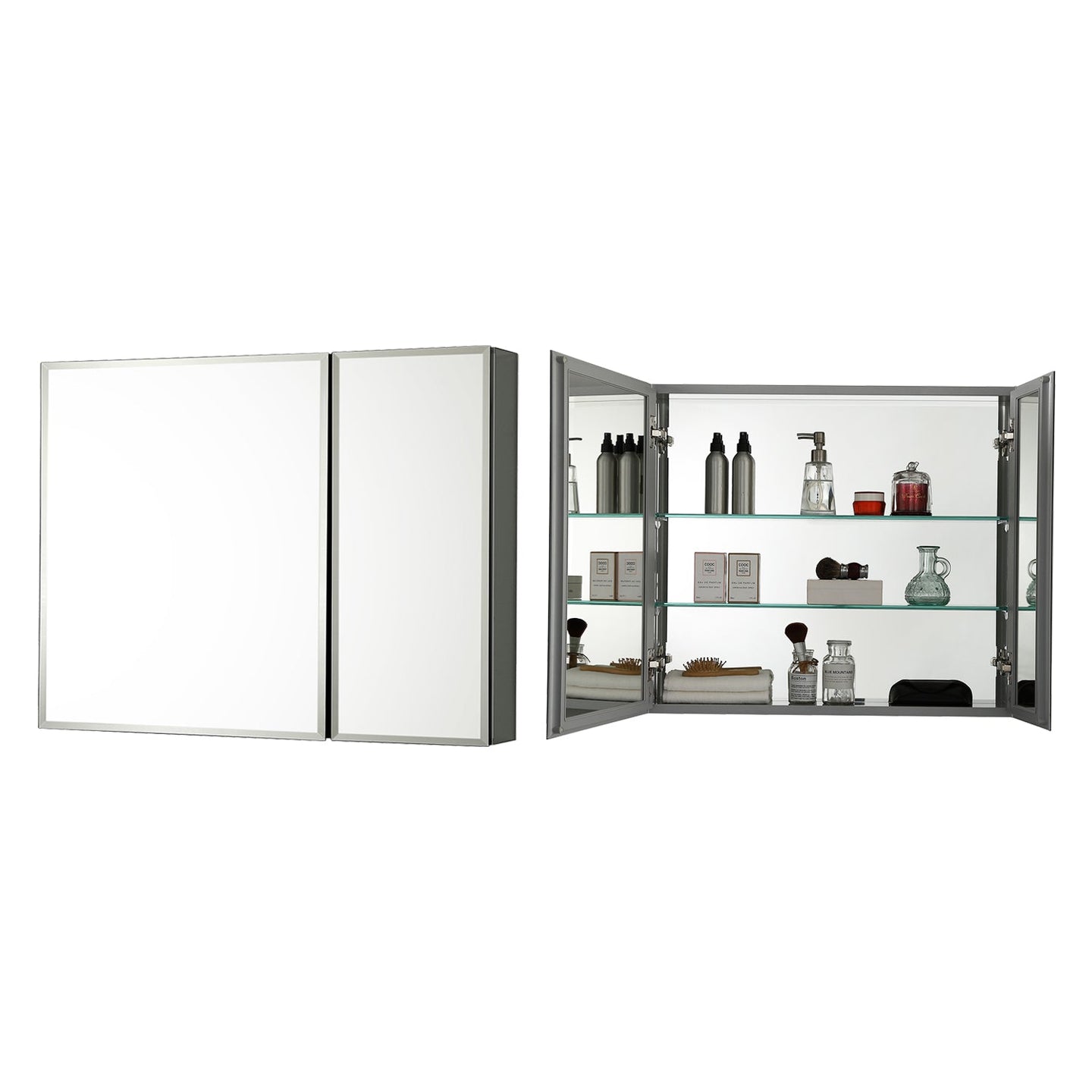 Blossom Aluminum Medicine Cabinet with Mirror – MC8 3026