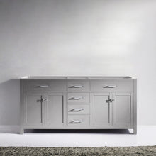 Load image into Gallery viewer, MD-2072-CAB-CG Cashmere Gray Caroline 72&quot; Double Cabinet Only 1