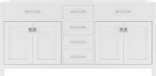 Load image into Gallery viewer, MD-2072-CAB-WH White Caroline 72&quot; Double Cabinet Only