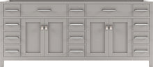 Load image into Gallery viewer, MD-2178-CAB-CG Cashmere Gray Caroline Parkway 78&quot; Double Cabinet Only