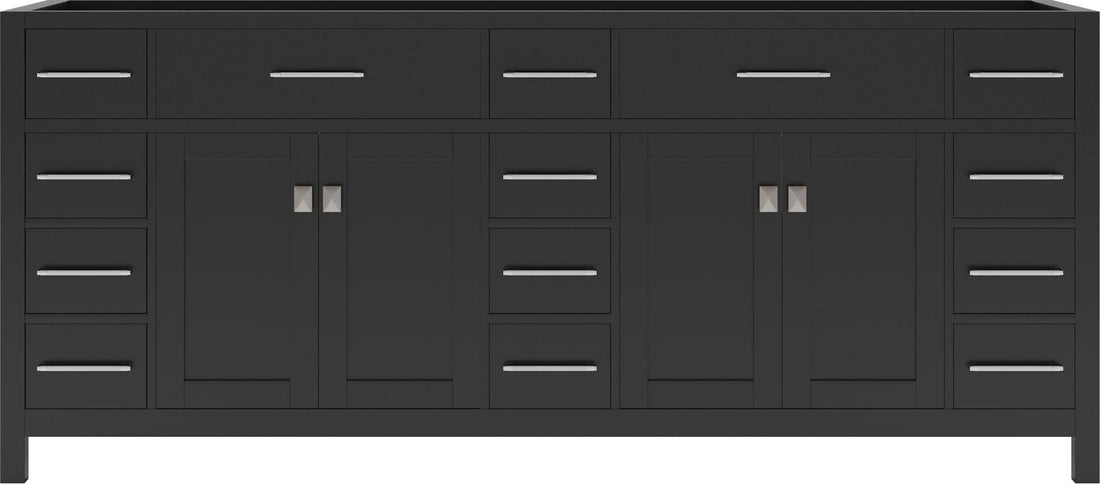 MD-2178-CAB-CG Cashmere Gray Caroline Parkway 78" Double Cabinet Only