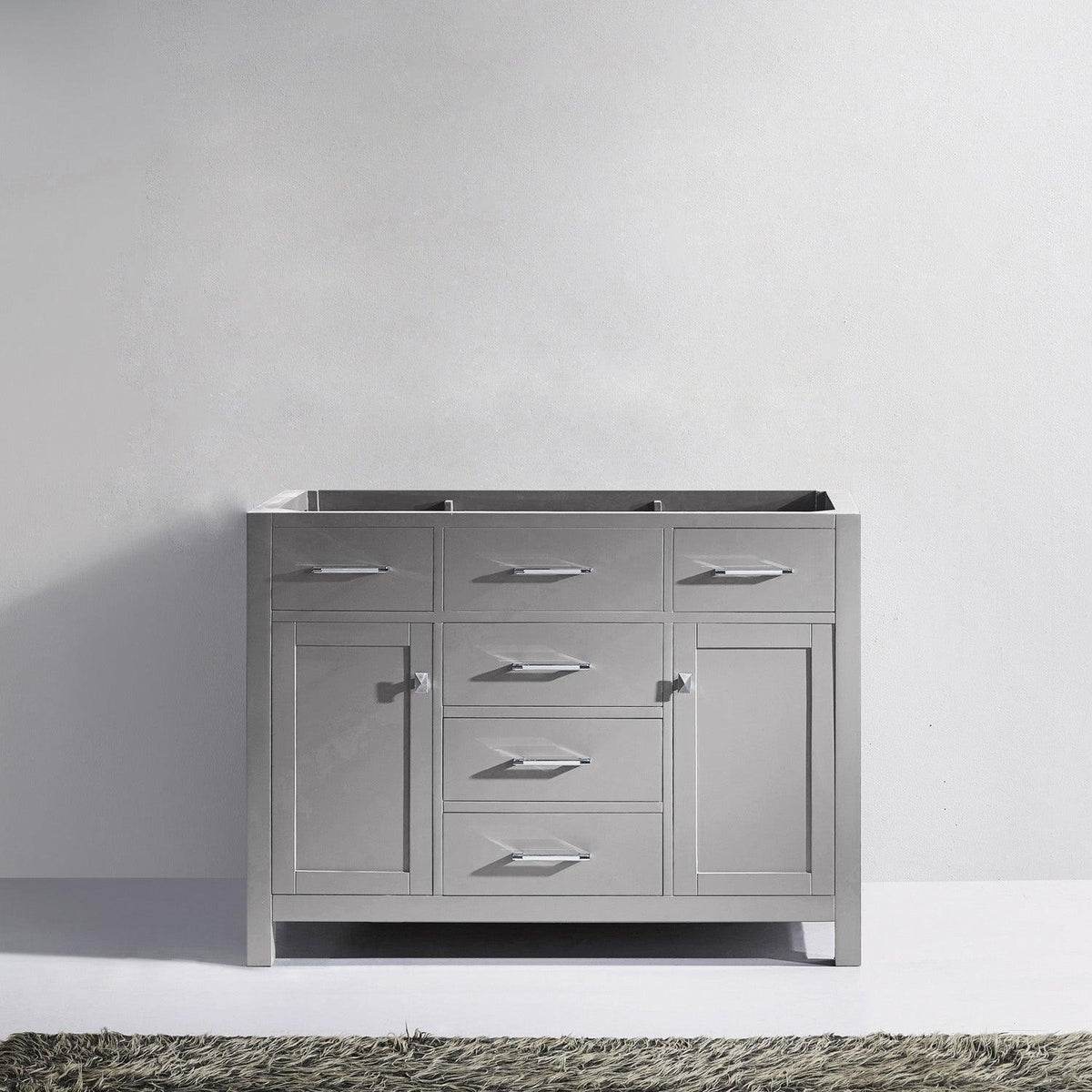 MS-2048-CAB-CG Cashmere Gray Caroline 48" Single Cabinet Only 1