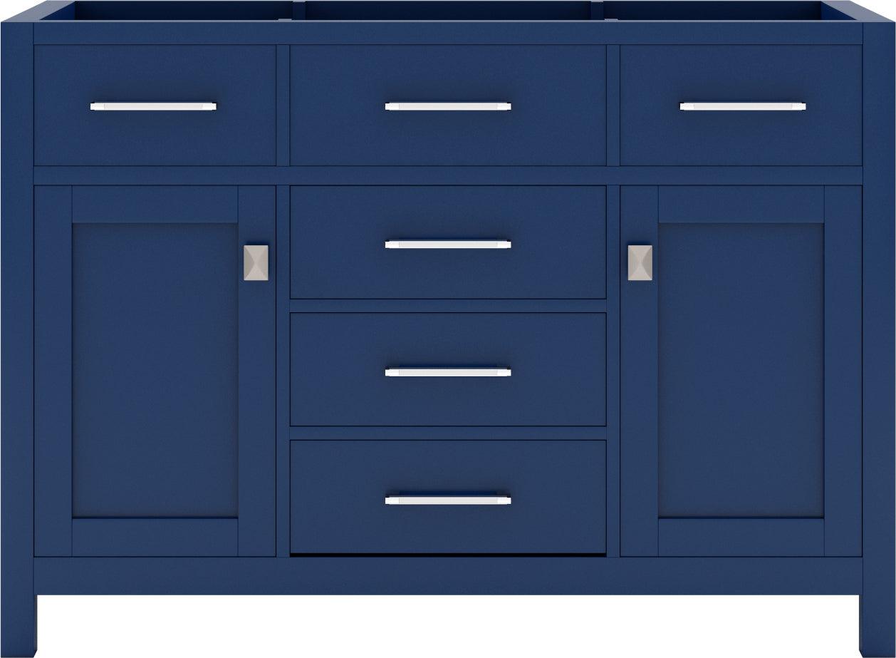 MS-2048-CAB-FB Blue Caroline 48" Single Cabinet Only