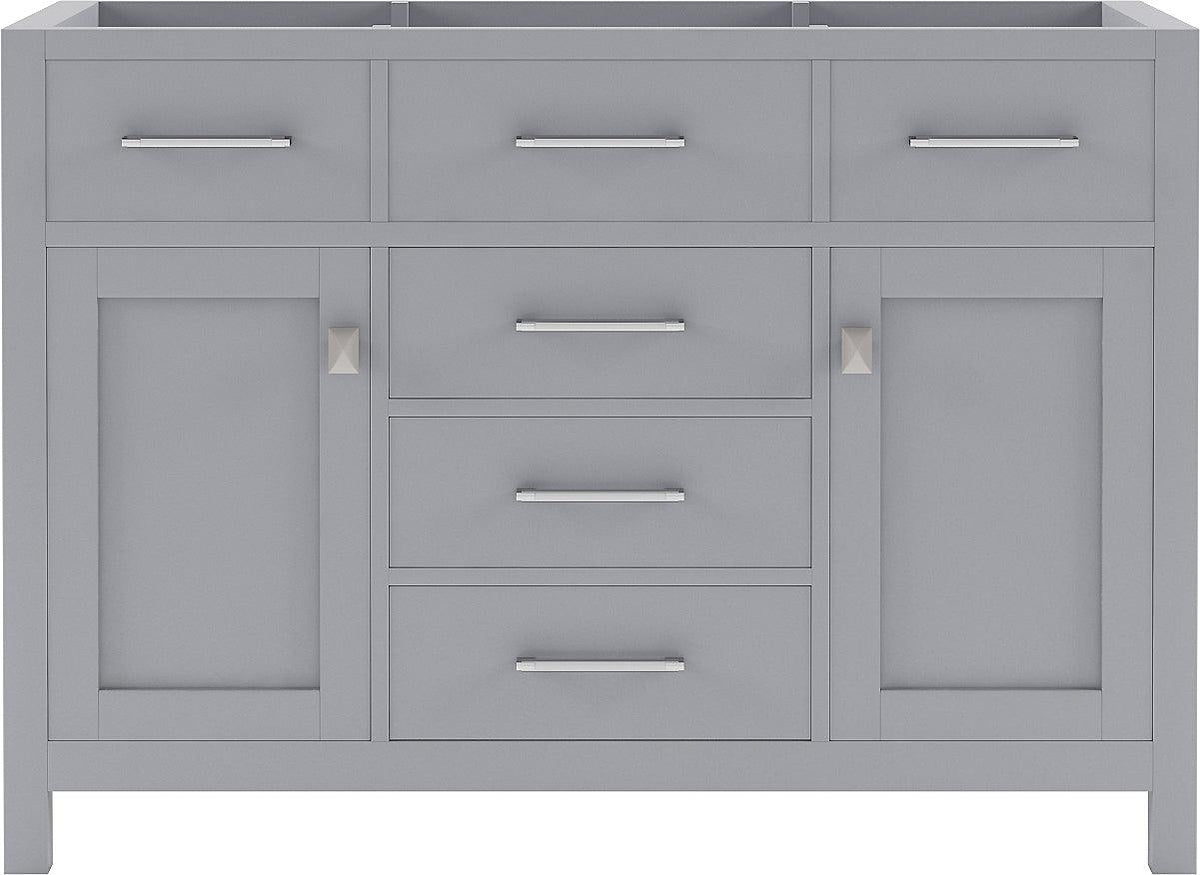 MS-2048-CAB-GR Gray Caroline 48" Single Cabinet Only