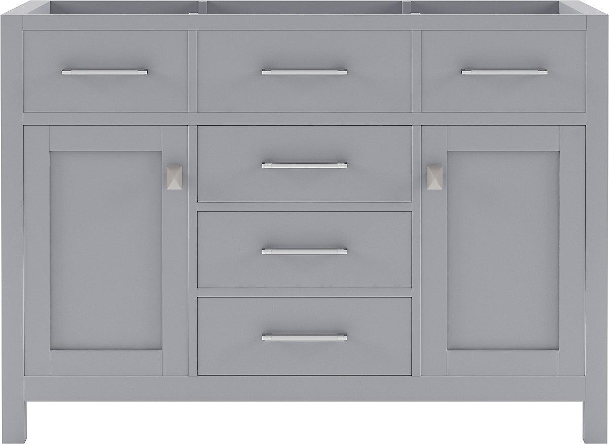 MS-2048-CAB-GR Gray Caroline 48" Single Cabinet Only