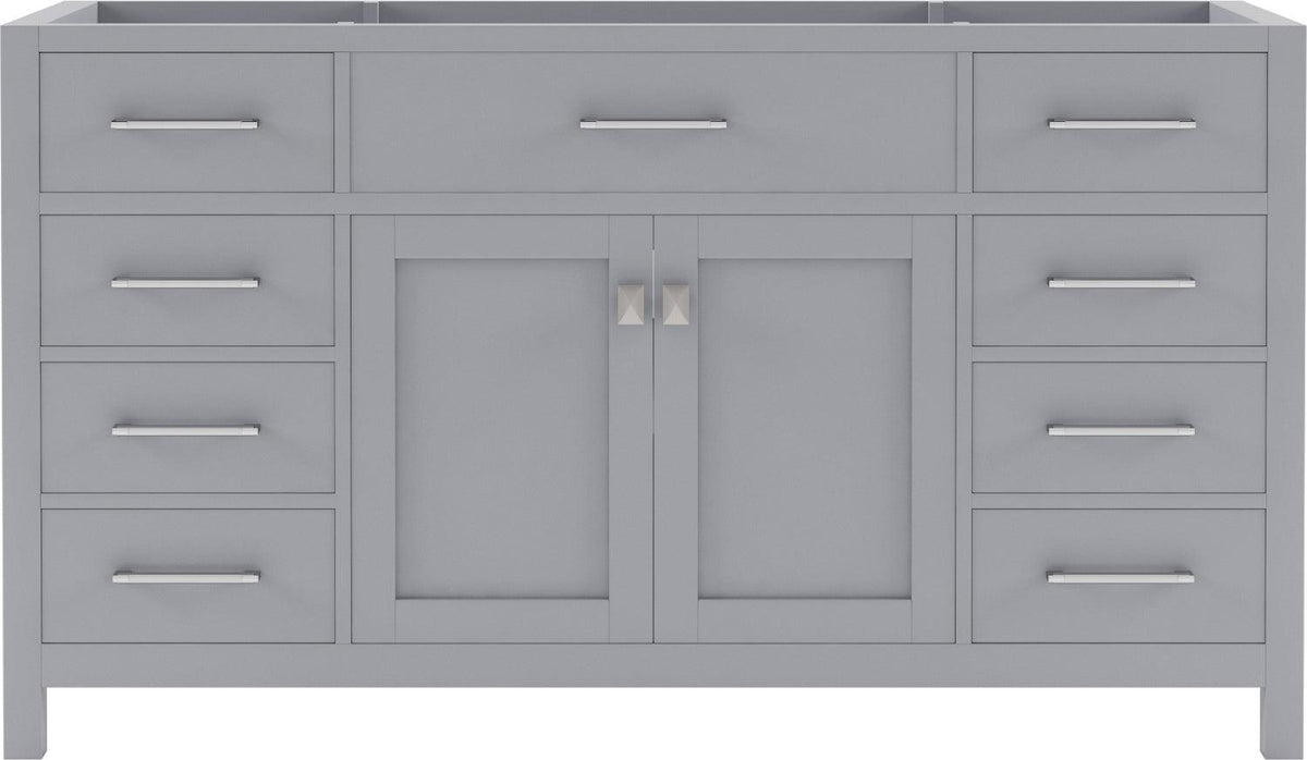 MS-2060-CAB-GR Gray Caroline 60" Single Cabinet Only