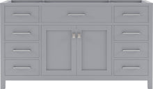 Load image into Gallery viewer, MS-2060-CAB-GR Gray Caroline 60&quot; Single Cabinet Only