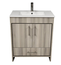 Load image into Gallery viewer, Pacific 30&quot; Vanity Ash Grey MTD-3130AGwhite