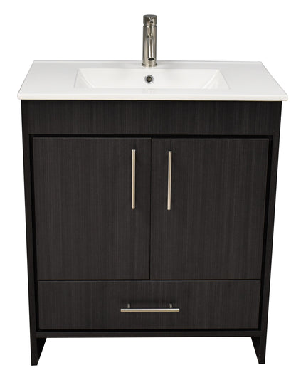 Pacific 30" Vanity Black Ash MTD-3130BAFron