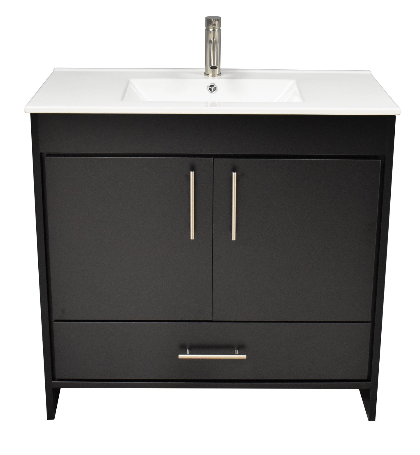 Volpa USA Pacific 36" Navy Bath Vanity MTD-3136BKFront-No-Background