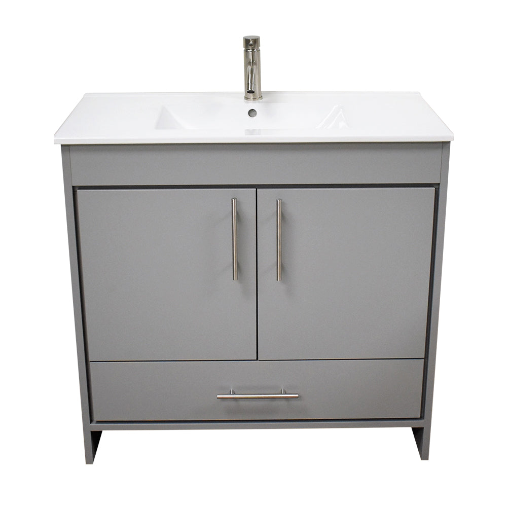 Volpa USA Pacific 36" Grey Bath Vanity MTD-3136G-14_frontnobackground1