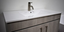 Load image into Gallery viewer, Volpa USA Pacific 36&quot; Bath Vanity Weathered Grey  MTD-3136WG-14_counterdetail