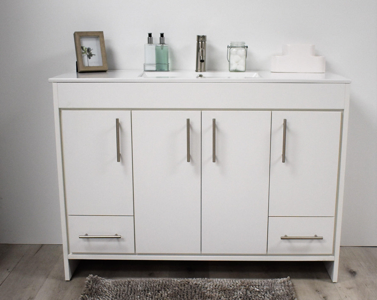 Pacific 48" White Vanity MTD-3148W-14pacific48whitefrontstaged1
