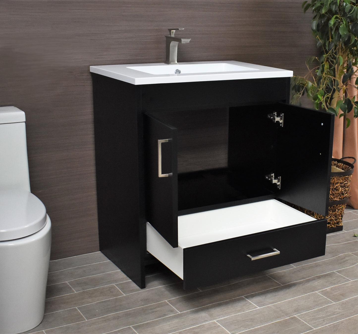 Volpa USA Rio 24" Modern Bathroom Vanity MTD-324-3