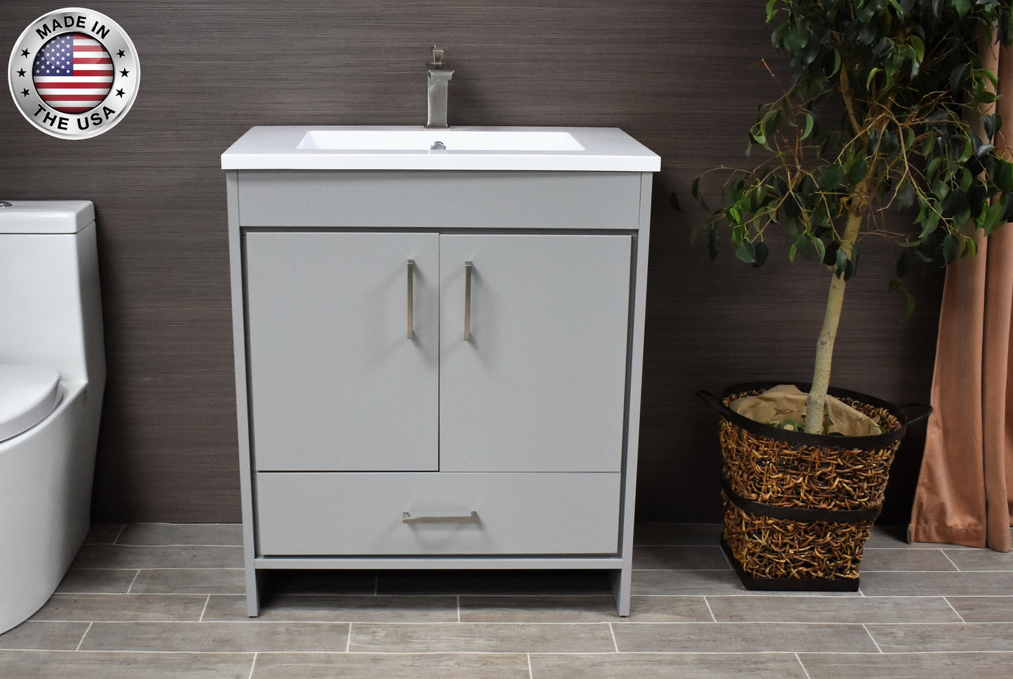 Volpa USA Rio 24" Modern Bathroom Vanity MTD-324-3