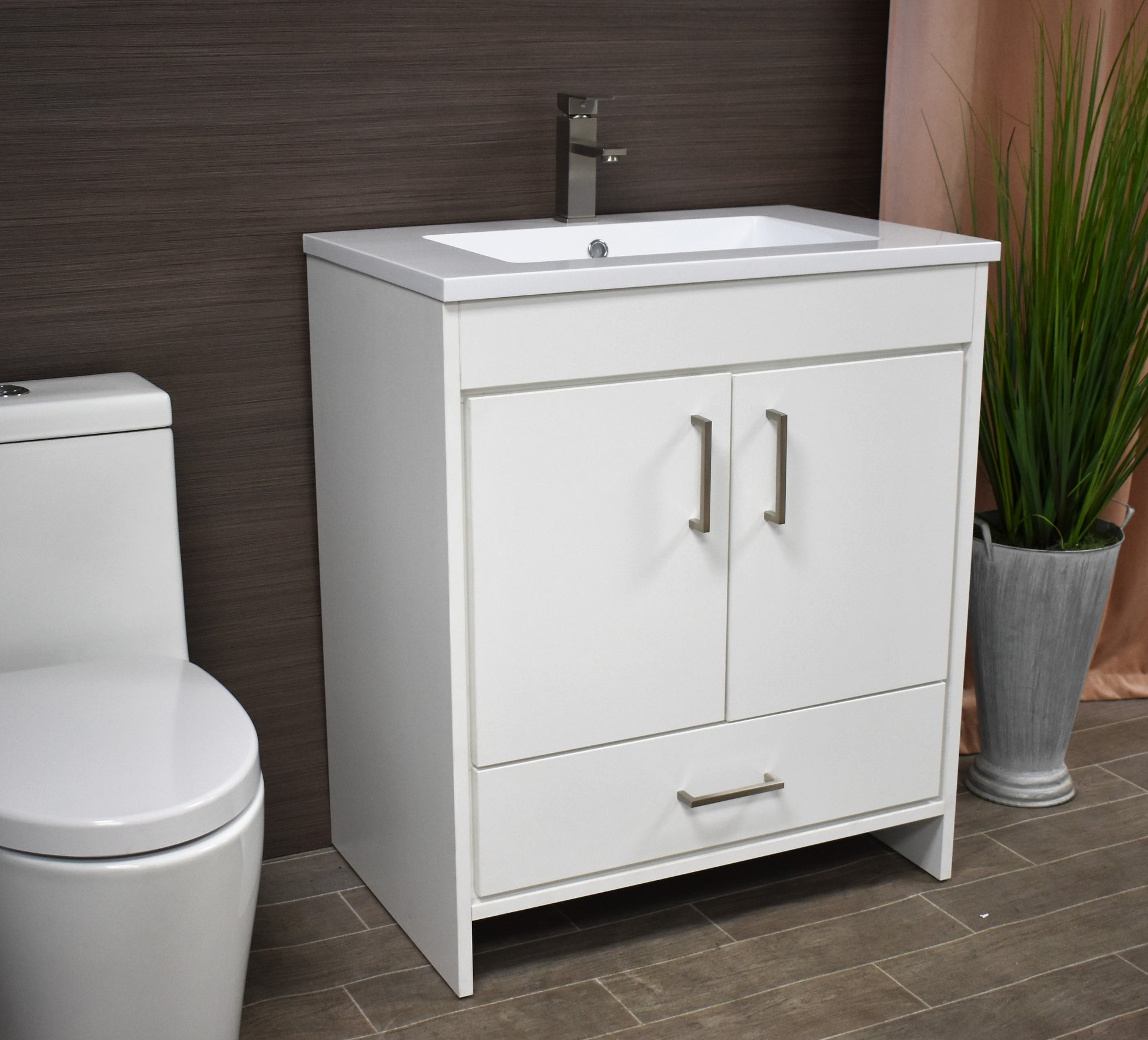 Rio 24" Vanity White MTD-324W-3angle