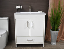 Load image into Gallery viewer, Rio 24&quot; Vanity White MTD-324W-3frontstaged