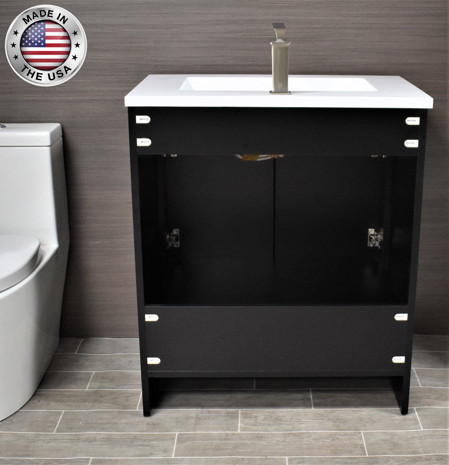 Volpa USA Rio 30" Modern Bathroom Vanity MTD-330-3