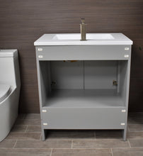Load image into Gallery viewer, Rio 30&quot; Grey Vanity MTD-330G-3back