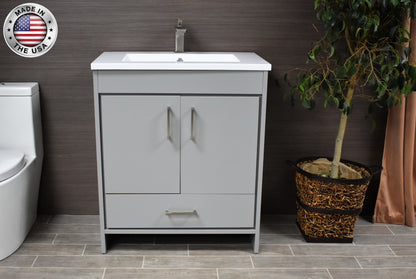 Volpa USA Rio 30" Modern Bathroom Vanity MTD-330-3