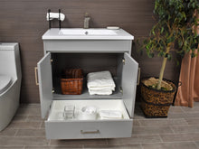 Load image into Gallery viewer, Rio 30&quot; Grey Vanity MTD-330G-3frontopen1