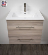 Load image into Gallery viewer, Volpa USA Napa 24&quot; Modern Wall-Mounted Bath Vanity MTD-3324-1