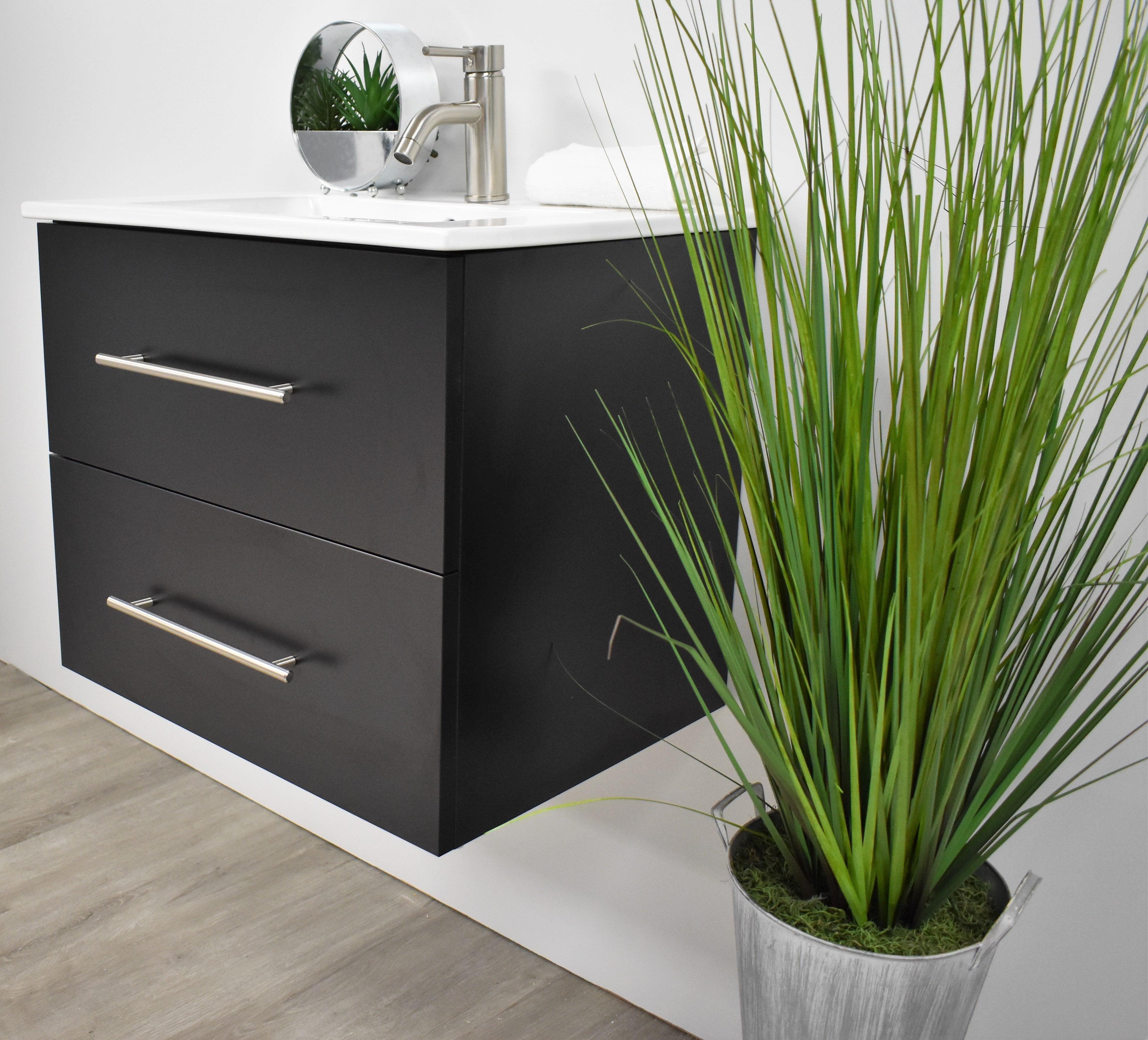 Volpa USA Napa 24" Modern Wall-Mounted Bath Vanity MTD-3324-1