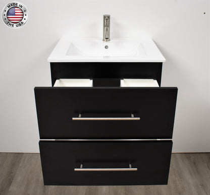 Volpa USA Napa 24" Modern Wall-Mounted Bath Vanity MTD-3324-1