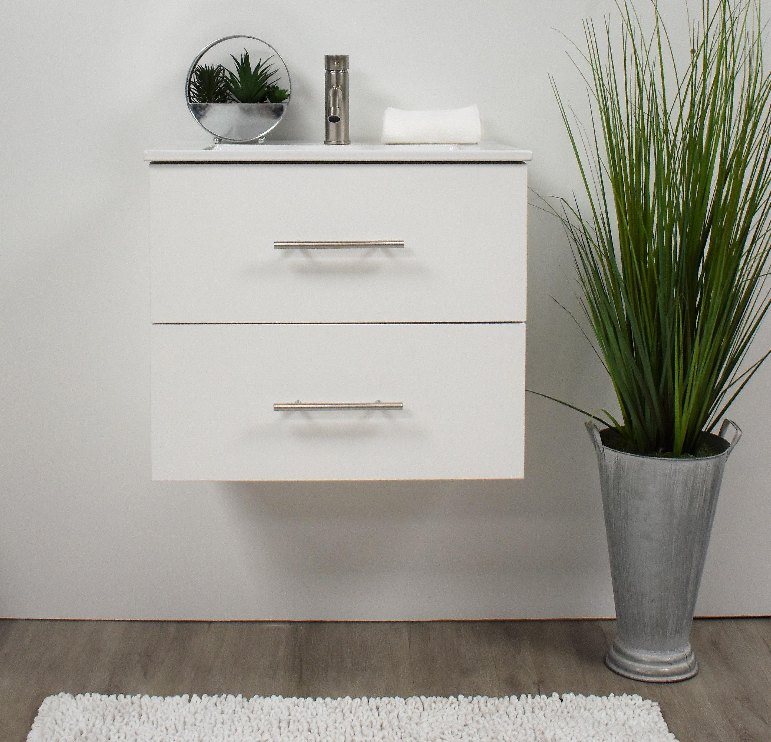 Volpa USA Napa 24" Modern Wall-Mounted Bath Vanity MTD-3324-1