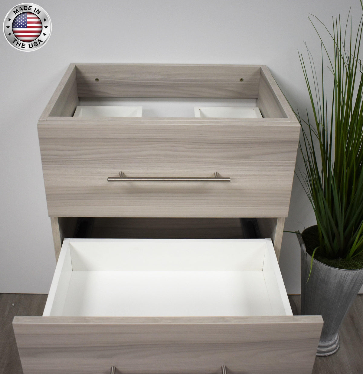 Napa 30" Cabinet only Ash Grey MTD-3330AG-0BottomopenMIU