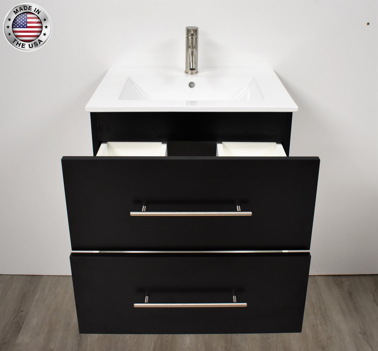 Volpa USA Napa 30" Modern Floating Bathroom Vanity MTD-3330-1