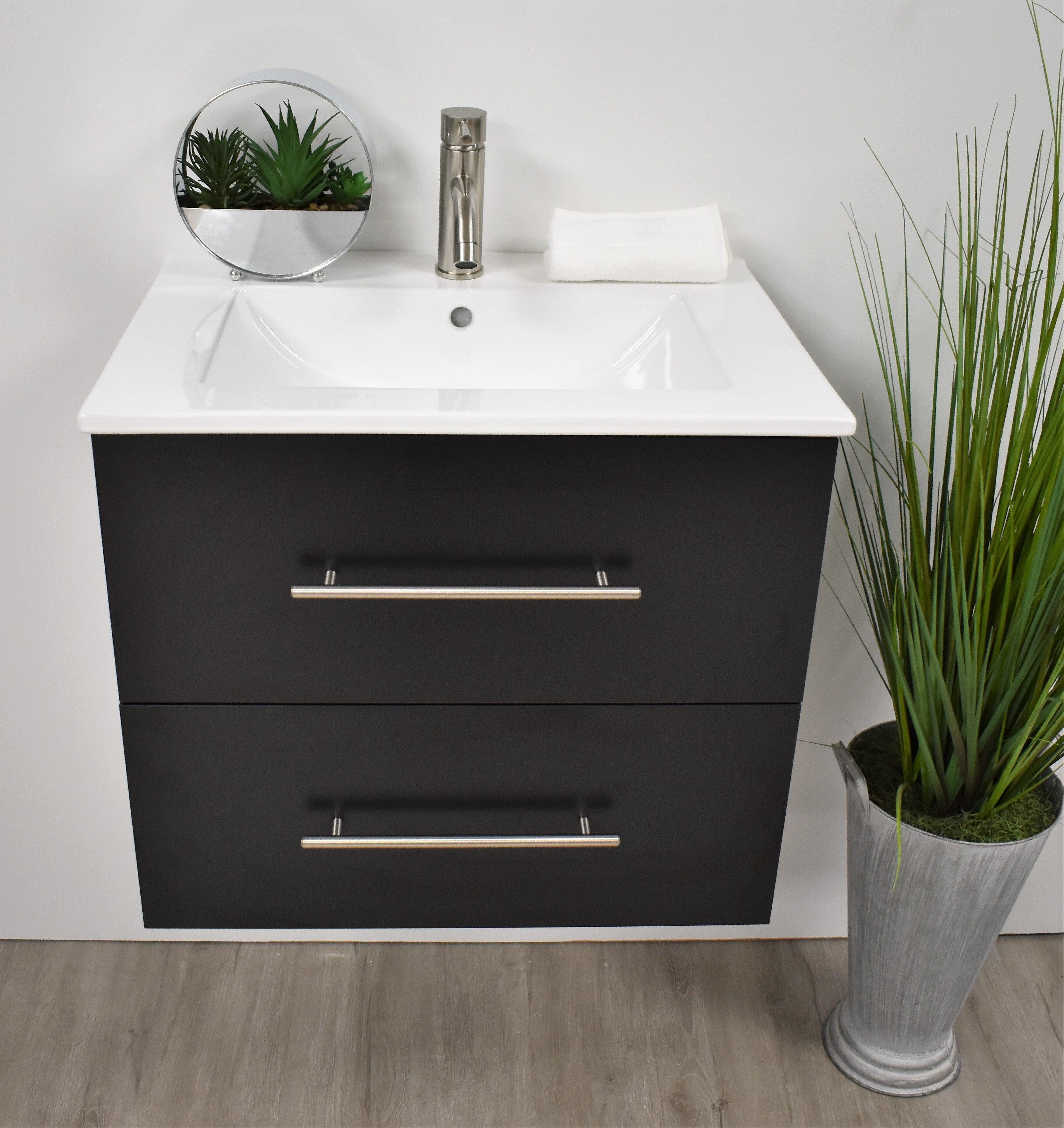 Volpa USA Napa 30" Modern Floating Bathroom Vanity MTD-3330-1