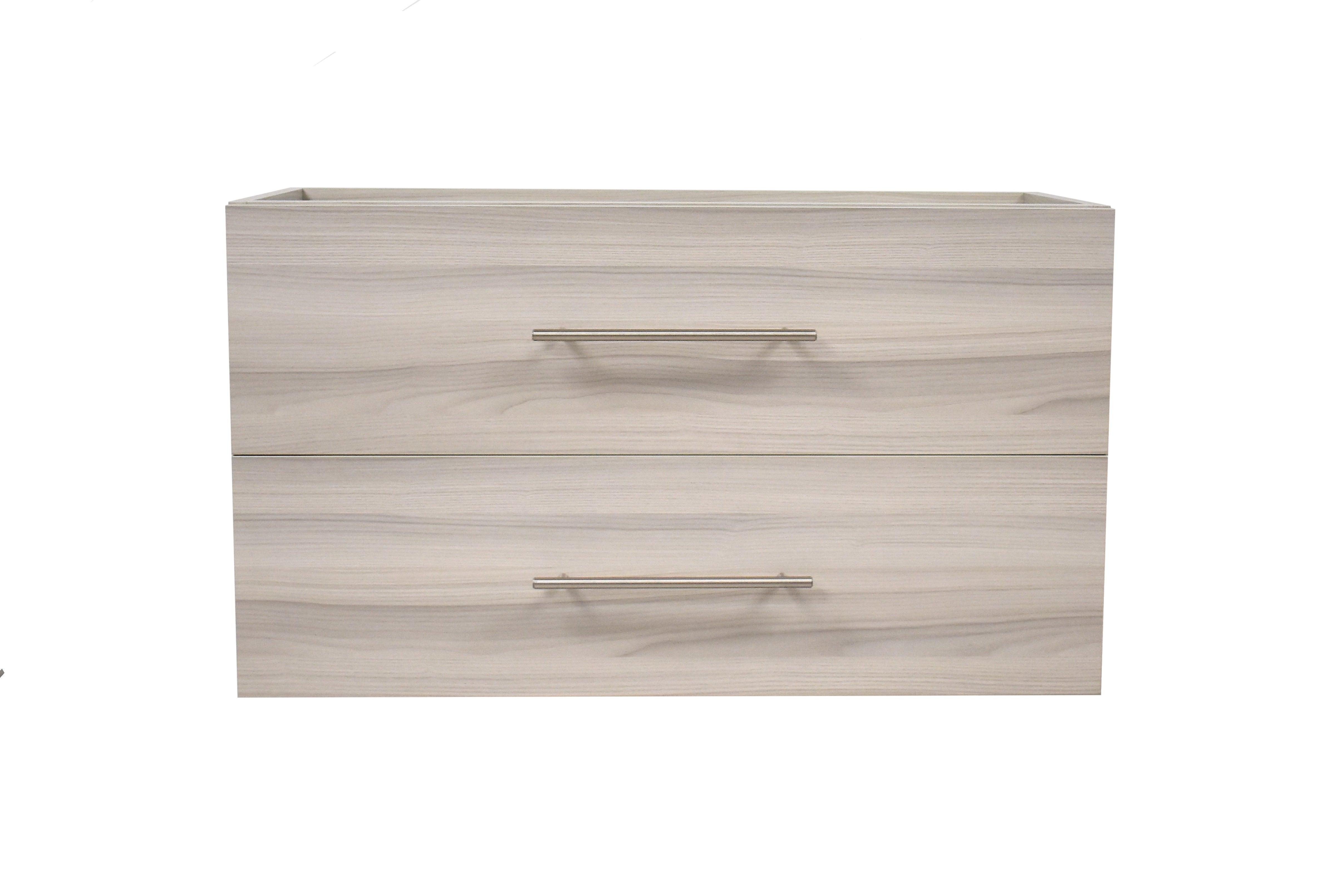 Volpa USA Napa 36" Modern Wall-Mounted Floating Bath Vanity MTD-3336-1