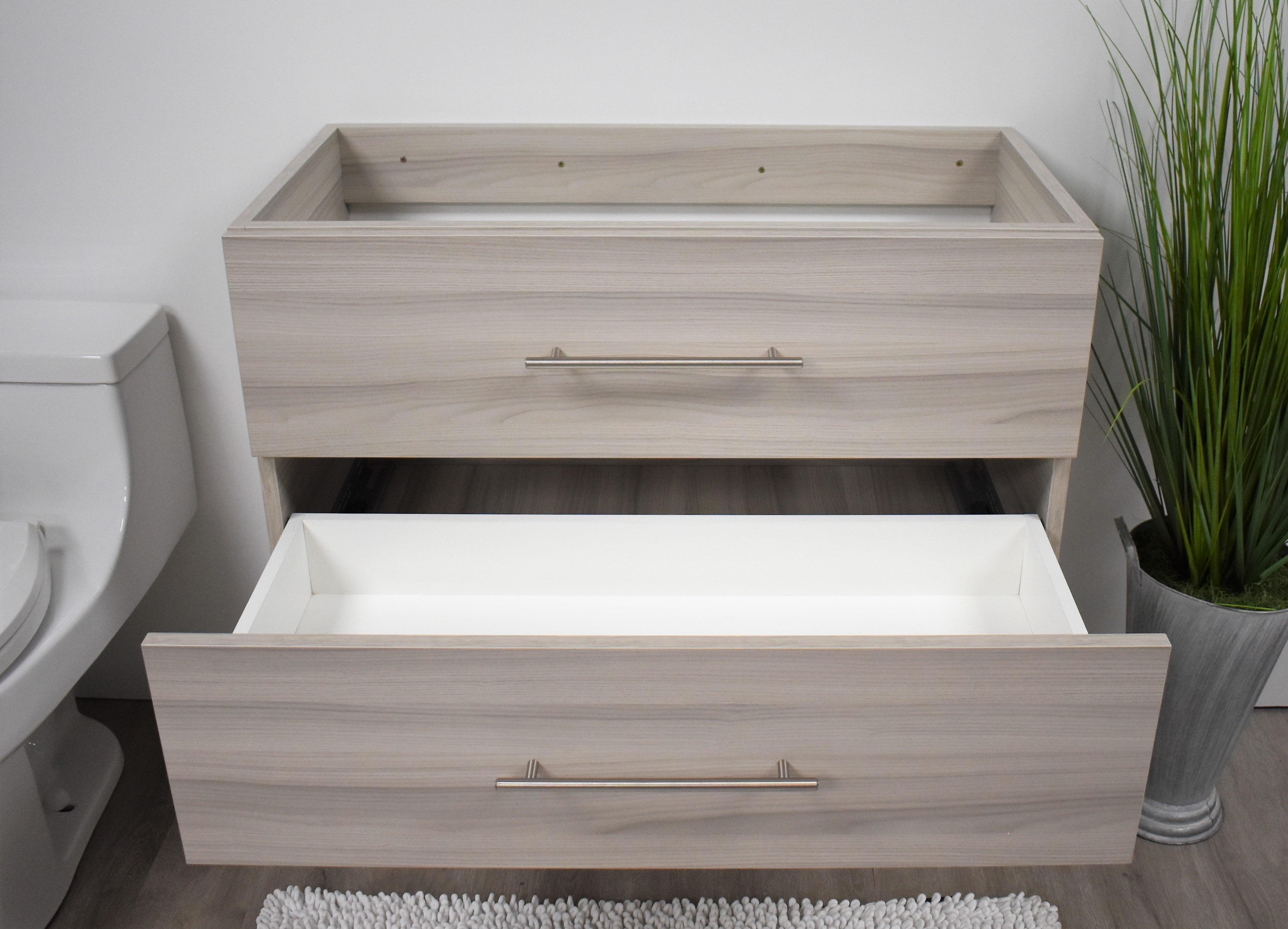 Volpa USA Napa 36" Modern Wall-Mounted Floating Bath Vanity MTD-3336-1