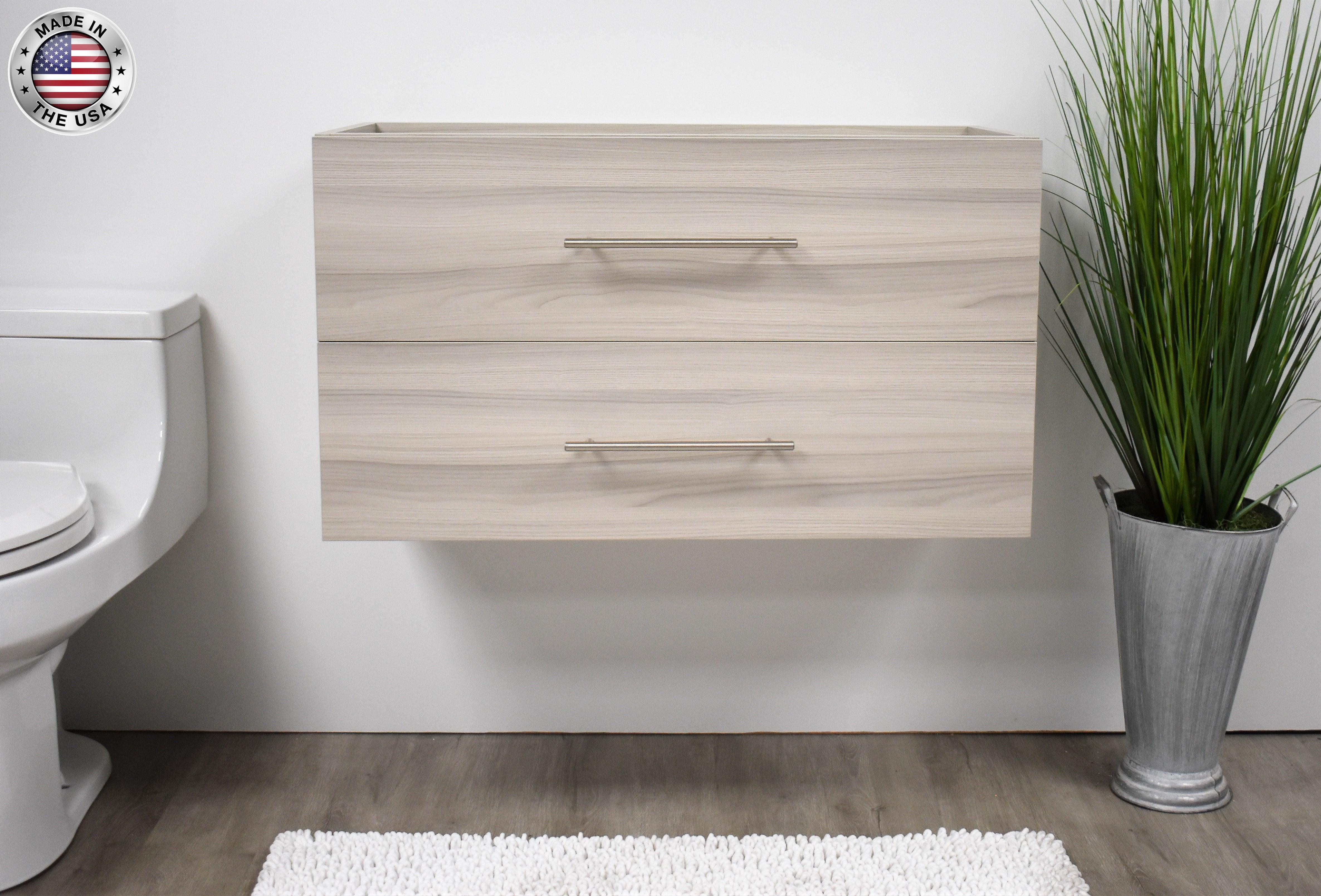 Napa 36" Cabinet only Ash Grey MTD-3336AG-0frontMIU