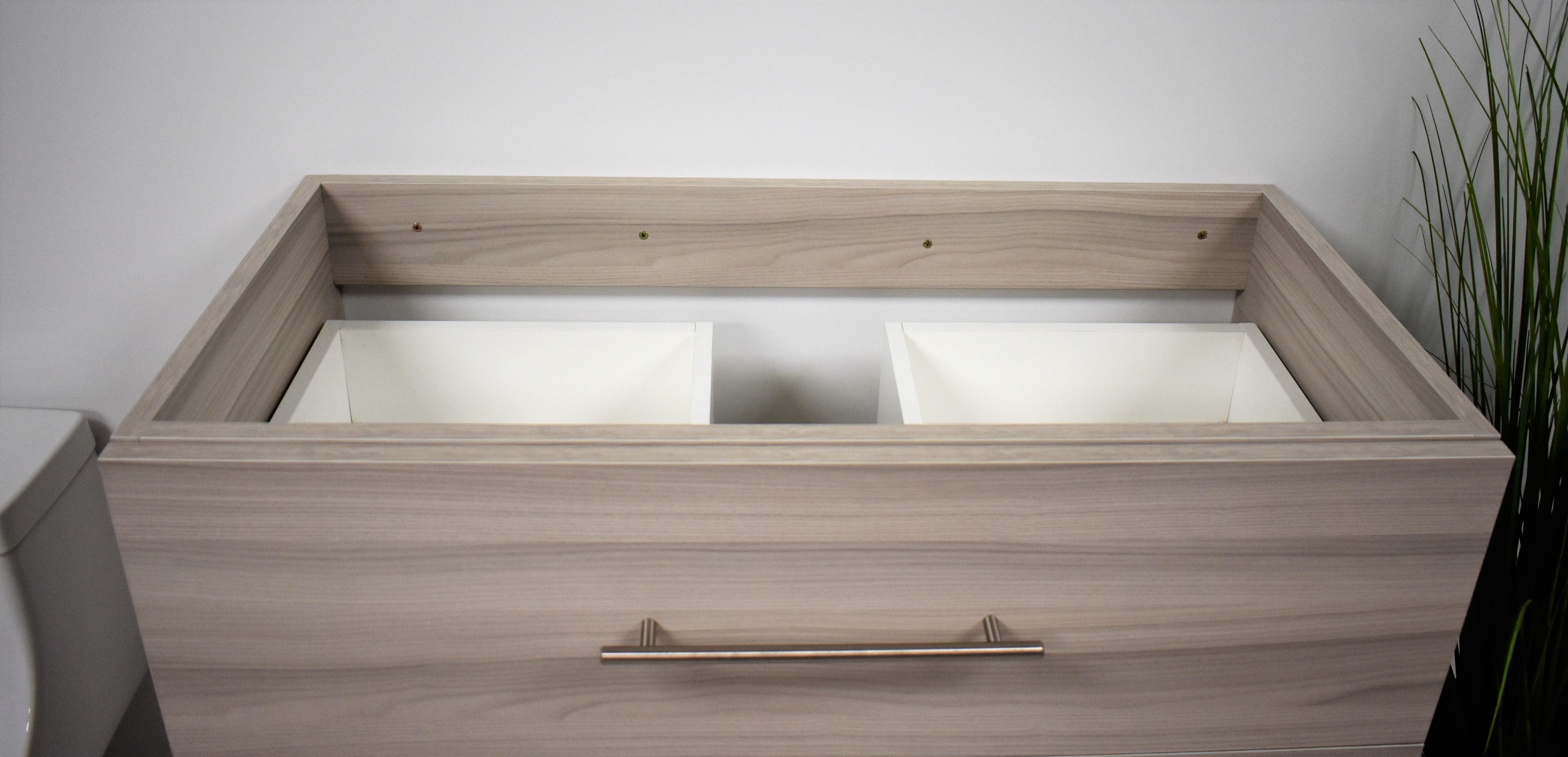 Volpa USA Napa 36" Modern Wall-Mounted Floating Bath Vanity MTD-3336-1