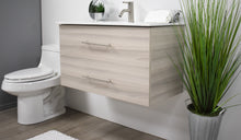 Load image into Gallery viewer, Volpa USA Napa 36&quot; Modern Wall-Mounted Floating Bathroom Vanity Ash Gray MTD-3336AG-1 aS