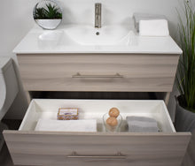 Load image into Gallery viewer, Volpa USA Napa 36&quot; Modern Wall-Mounted Floating Bathroom Vanity Ash Gray MTD-3336AG-1 bd