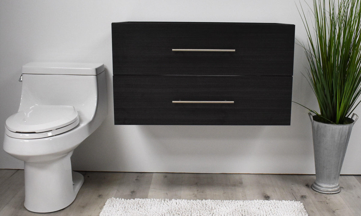 Napa 36" Cabinet only Black Ash MTD-3336BA-0front