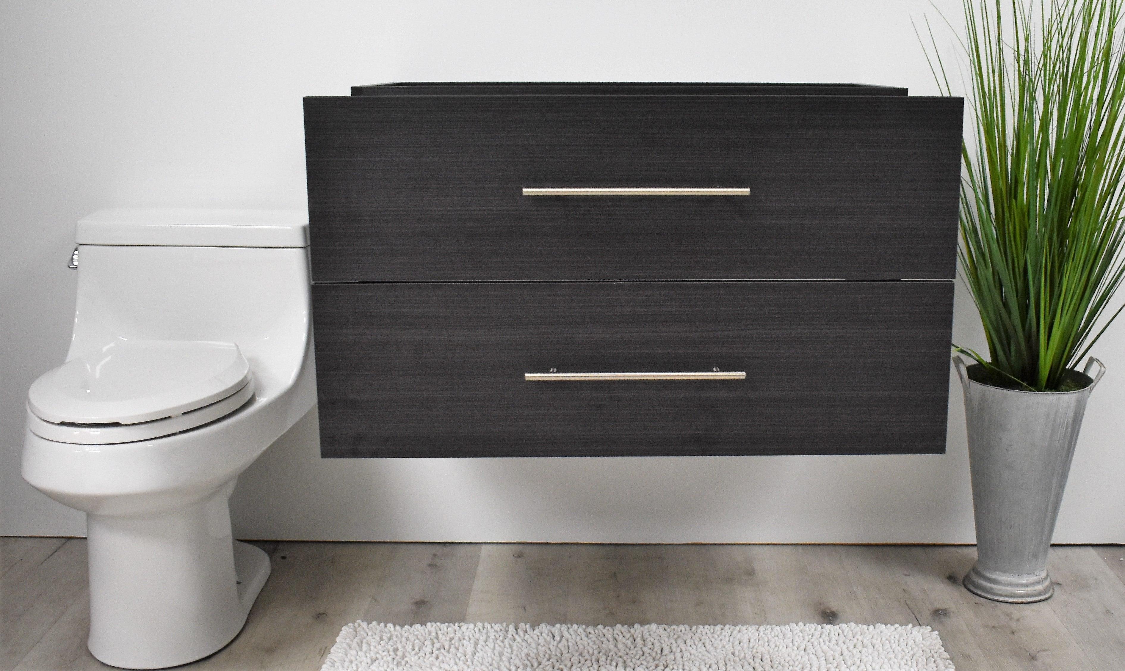 Volpa USA Napa 36" Modern Wall-Mounted Floating Bath Vanity MTD-3336-1