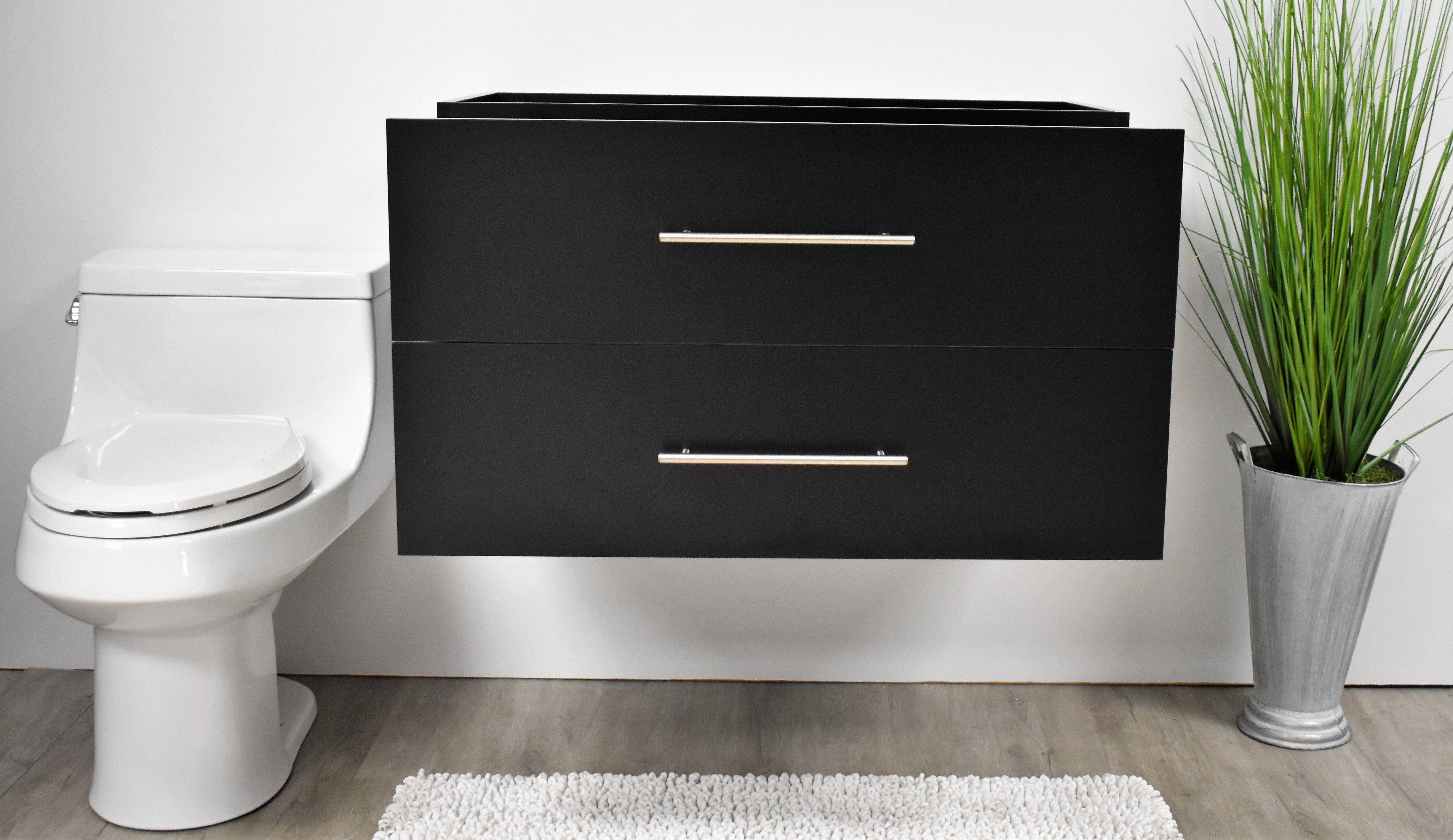 Volpa USA Napa 36" Modern Wall-Mounted Floating Bath Vanity MTD-3336-1