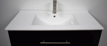 Load image into Gallery viewer, Volpa USA Napa 36&quot; Modern Wall-Mounted Floating Bathroom Vanity Black MTD-3336BK-1 c